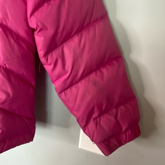 L.L. Bean Quilted Goose Down Puffer Women's Jacket Hot Pink Size Medium - Picture 8 of 9